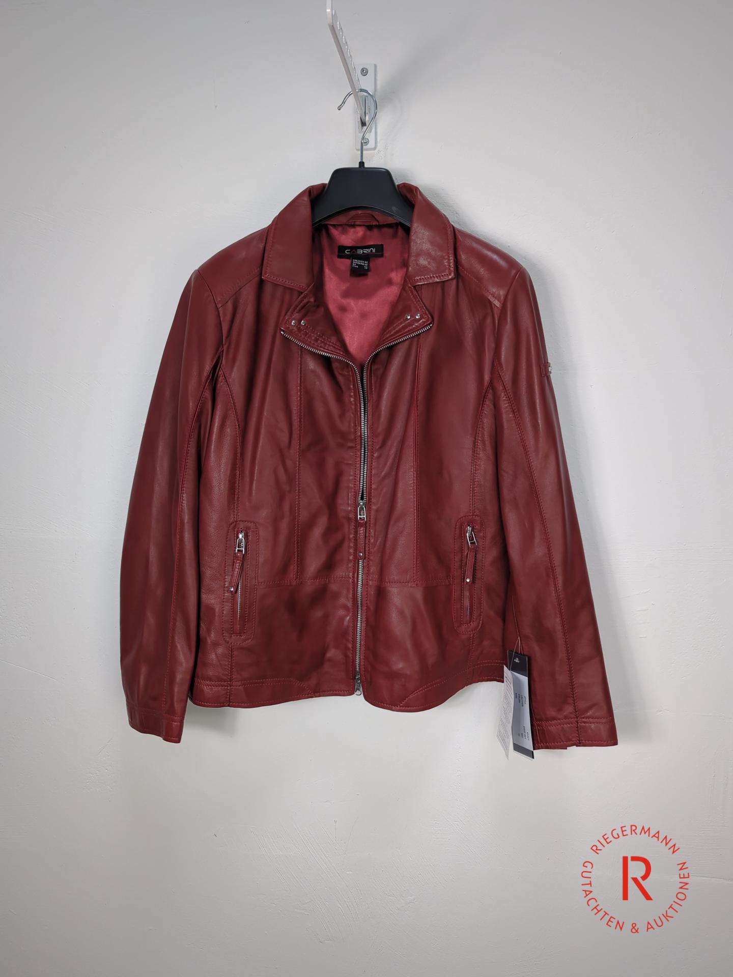 DAMEN LEDERJACKE GRÖSSE 42